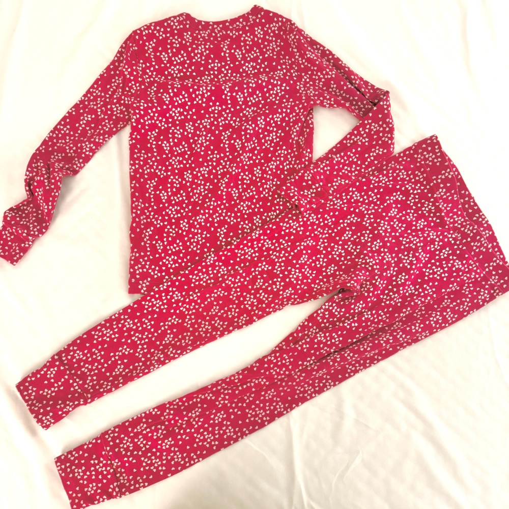 GAP Kids 100% Organic Cotton Heart Dot Pajama Set